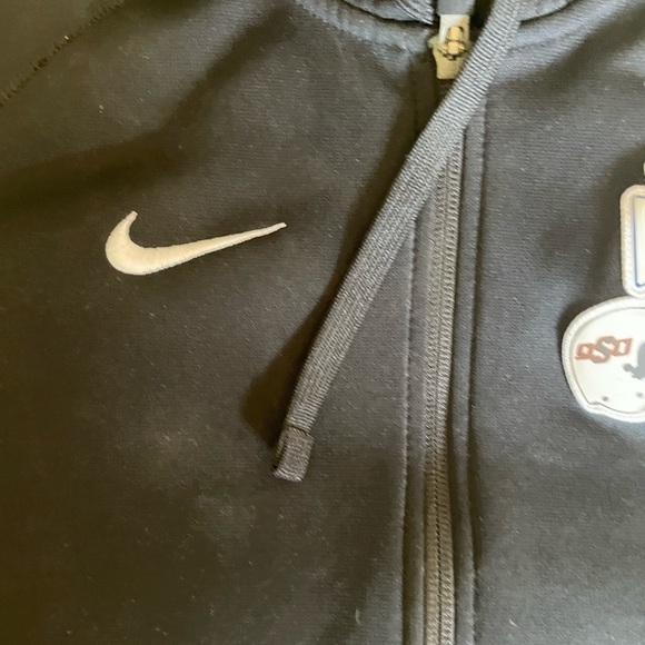 Nike Therma-Fit Zip up Hoodie! size Medium At&t Cotton Bowl Classic OSU Vs Misso - Picture 3 of 5